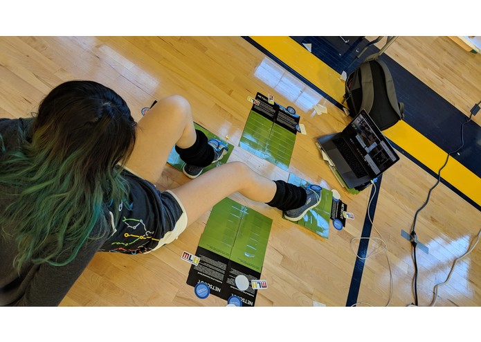 Dance Dance Revolution™ but with Computer Vision – screenshot 1