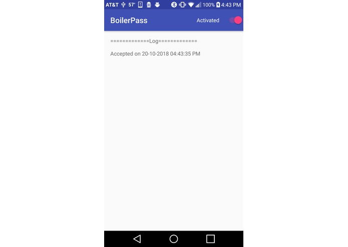 BoilerPass – screenshot 2