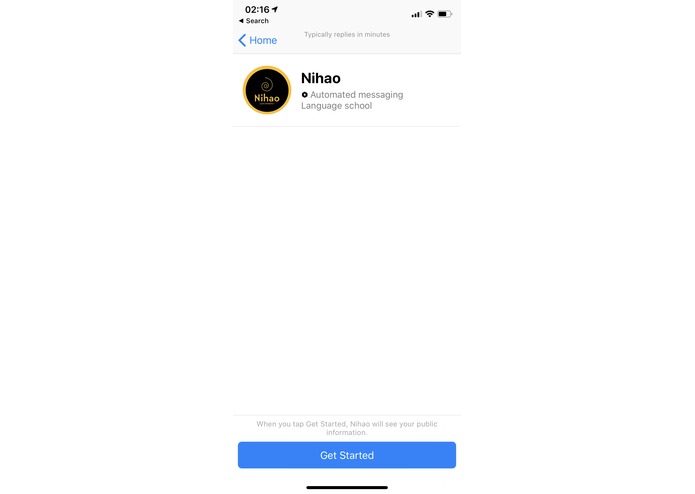 Langlearn bot – screenshot 2