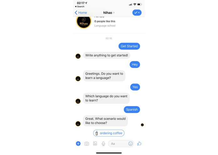 Langlearn bot – screenshot 4