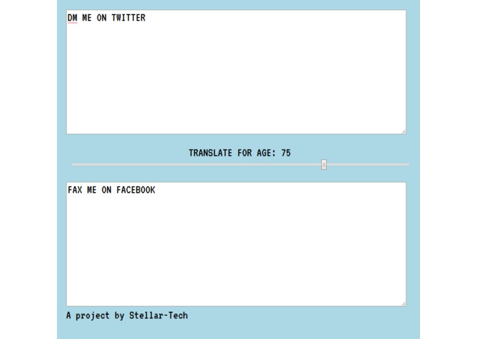 Age Translator – screenshot 2