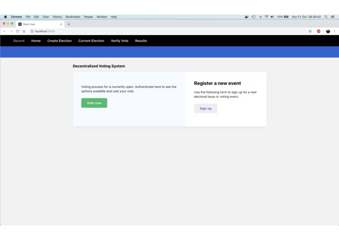 Decent Voting – screenshot 2