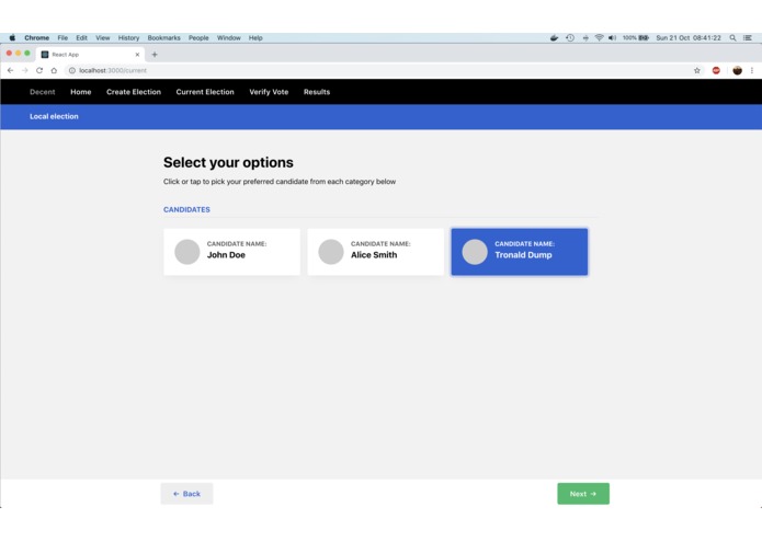 Decent Voting – screenshot 7