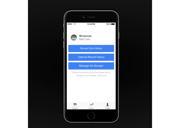 Employee Reward System – screenshot 3