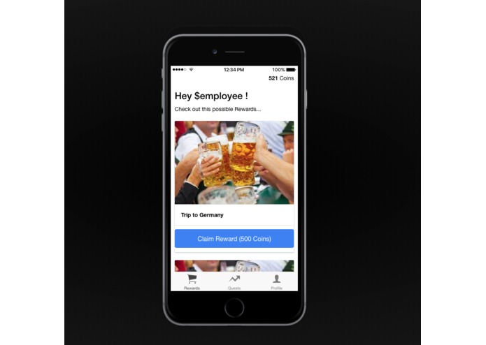 Employee Reward System – screenshot 1