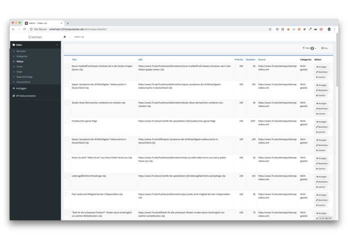 Entertrain (Team #12) – screenshot 5