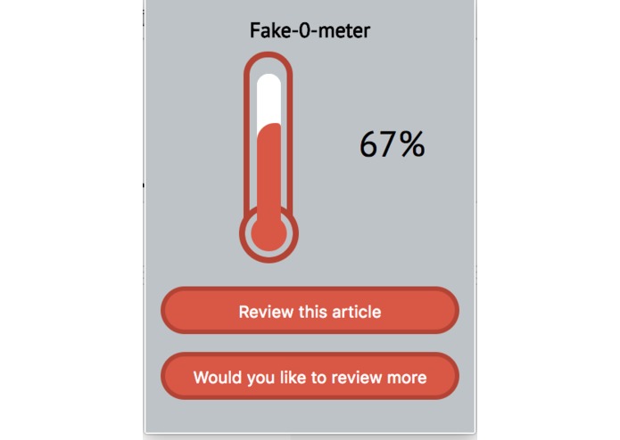 Fake-O-meter – screenshot 1