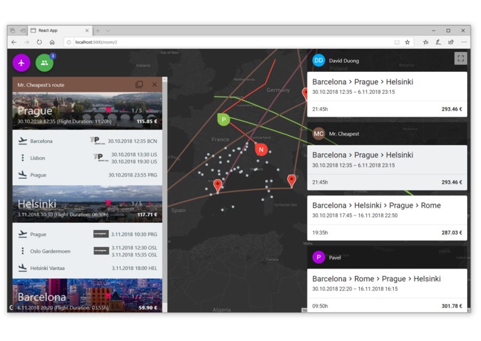 Round-trip Flight Optimizer – screenshot 3