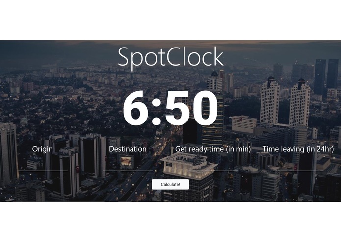 SpotClock – screenshot 1