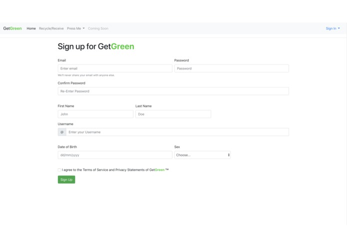 GetGreen – screenshot 3