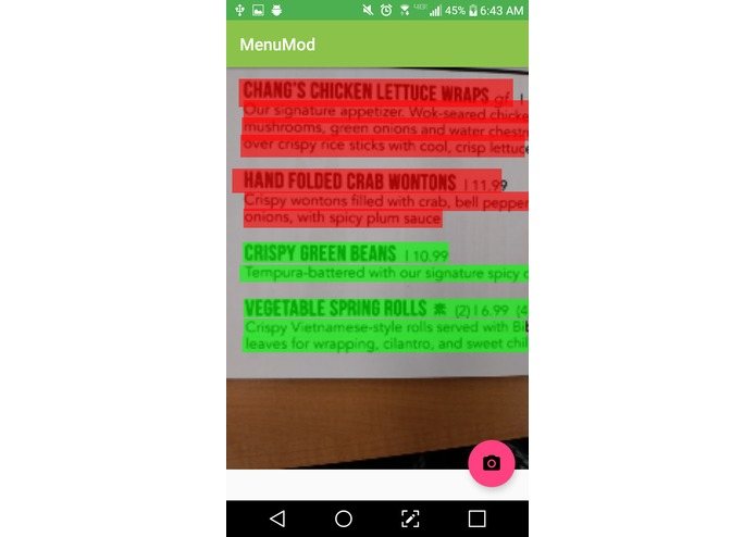 MenuMod – screenshot 1