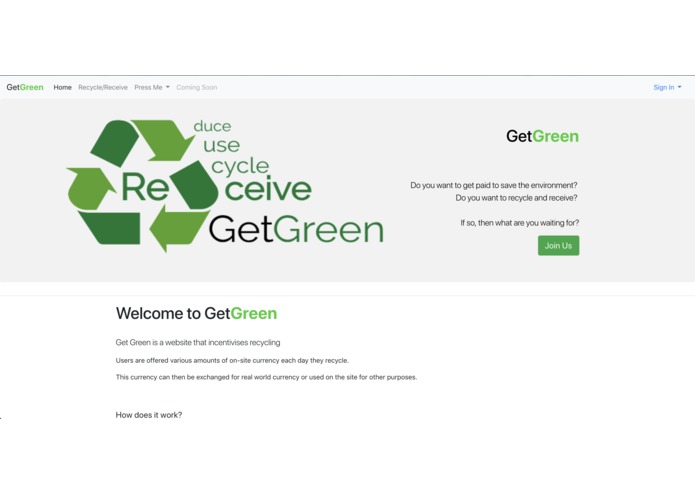 GetGreen – screenshot 1