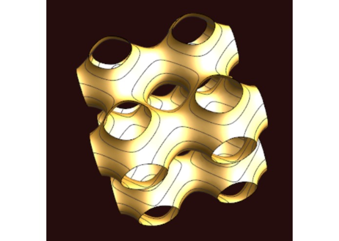Design procedure for triply periodic geometries – screenshot 1