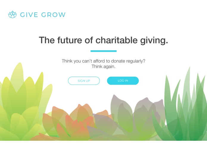 GiveGrow – screenshot 1