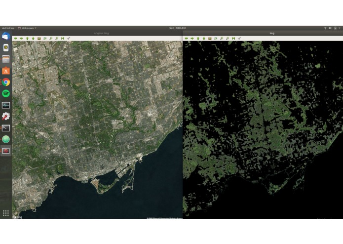 Urban Green Cover Analysis – screenshot 2