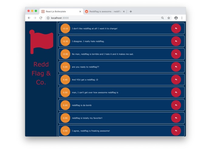 Reddflag – screenshot 1
