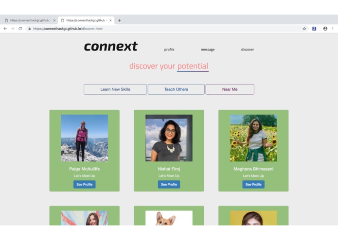 Connext – screenshot 1