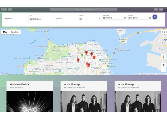 Concert Me – screenshot 1