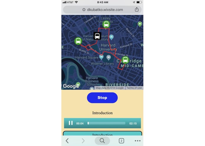 TuBus – screenshot 2