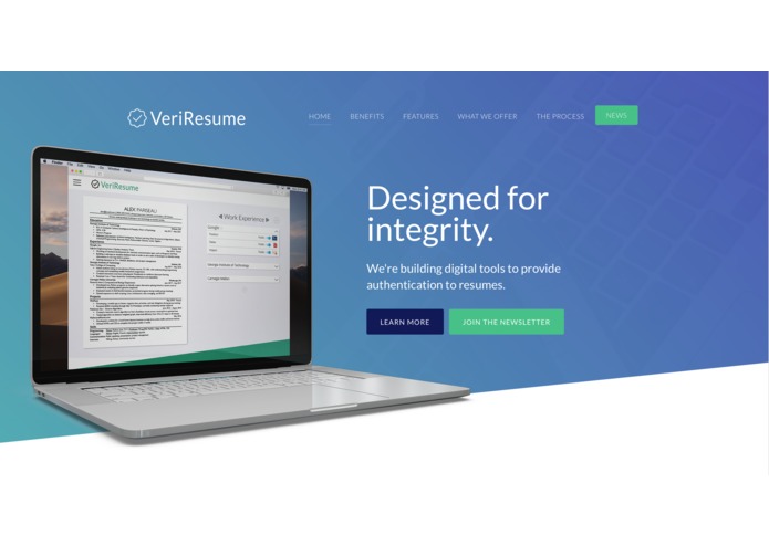 VeriResume – screenshot 2