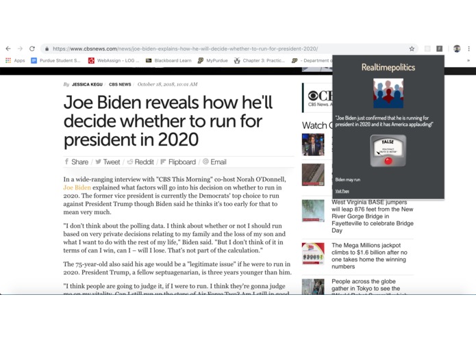 Fact Checker – screenshot 1