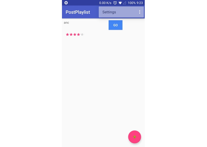 Post Playlist – screenshot 3