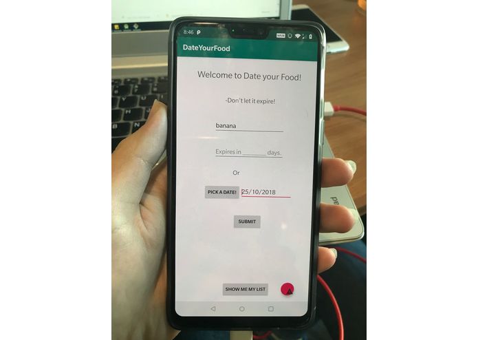 Date Your Food – screenshot 1