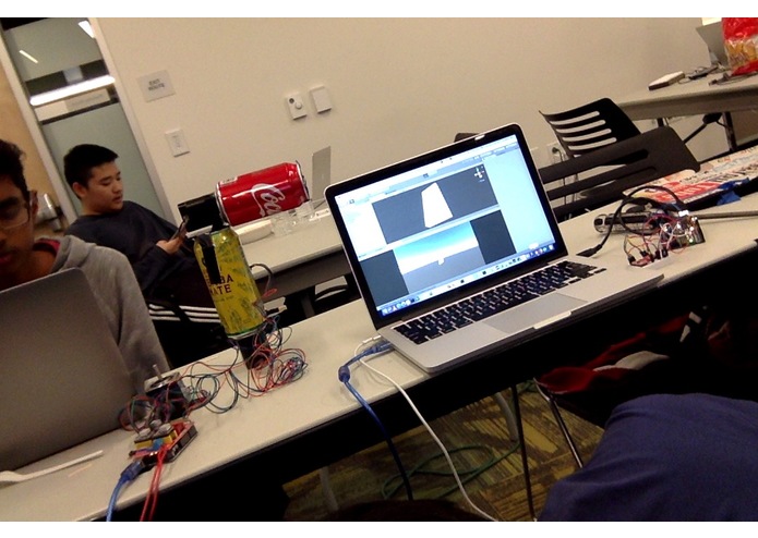 Tracking in 3D space, filtering, and Robotic Arm – screenshot 1