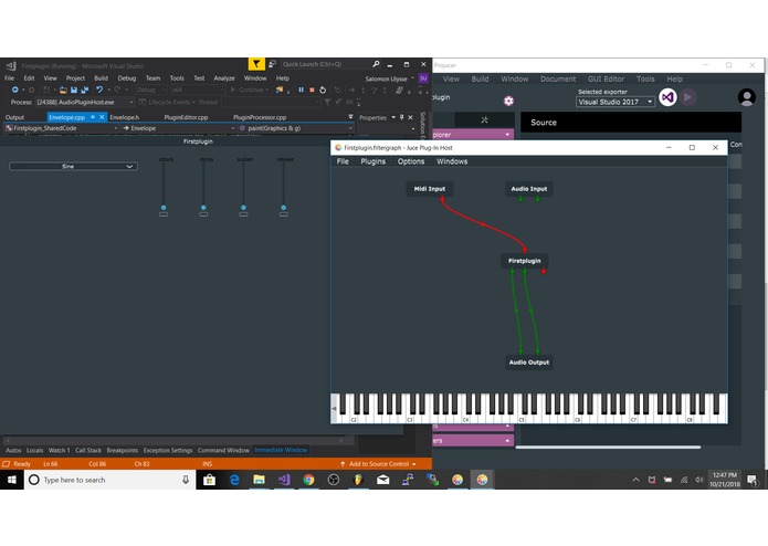 Firstplugin – screenshot 1