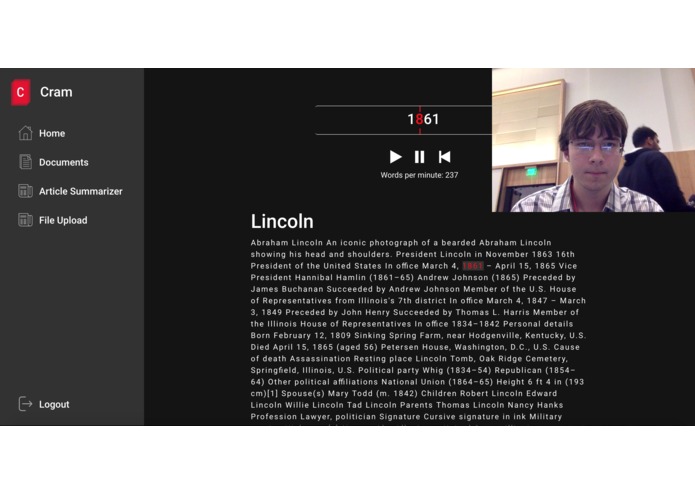 Cram – screenshot 1