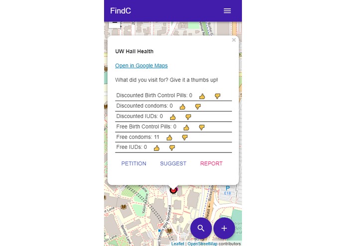 FindC – screenshot 1