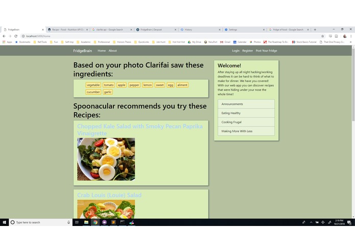 FridgeBrain – screenshot 2