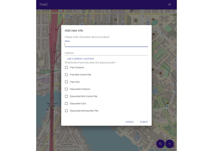 FindC – screenshot 2
