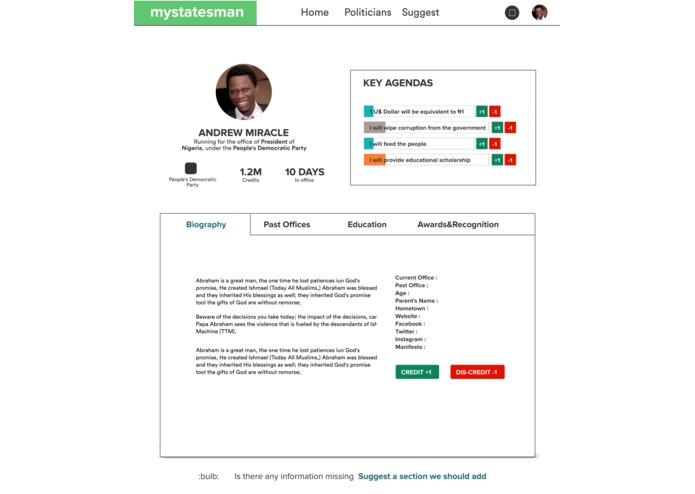 Statesman – screenshot 1