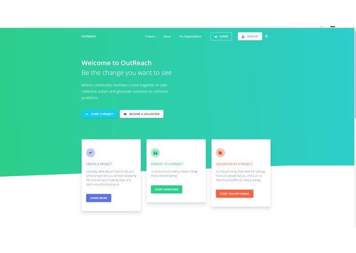 OutReach – screenshot 1