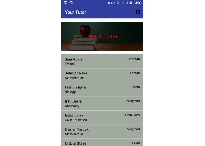 YourTutor – screenshot 4