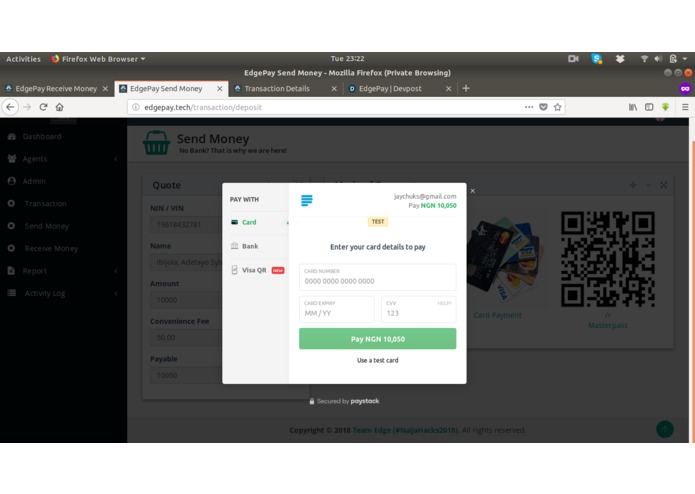 EdgePay – screenshot 5