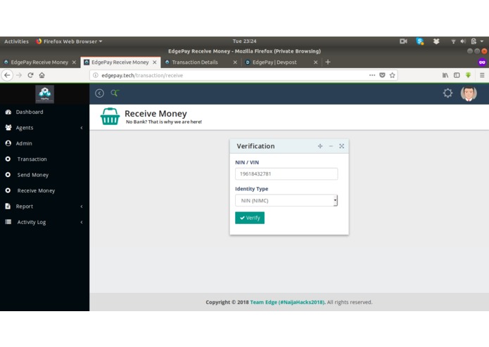 EdgePay – screenshot 2