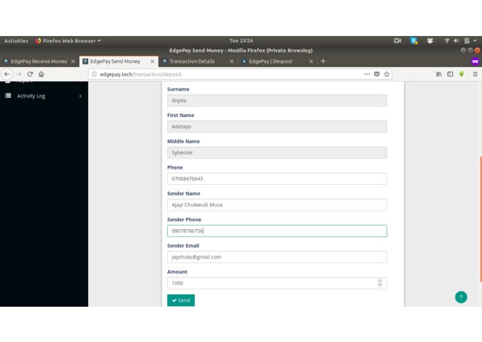EdgePay – screenshot 3