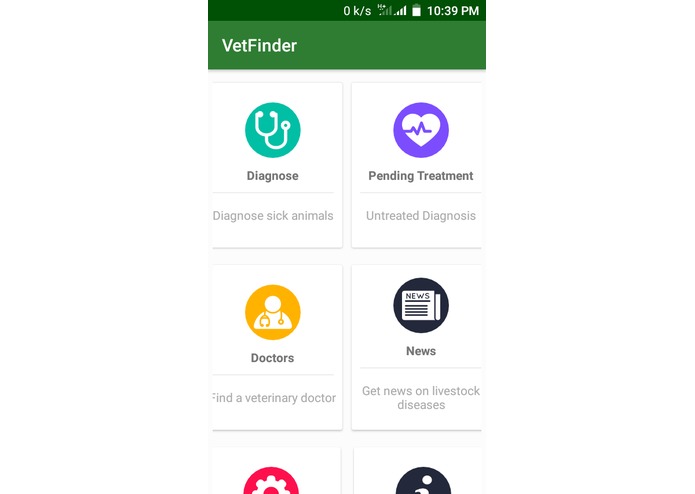 VetFinder – screenshot 1