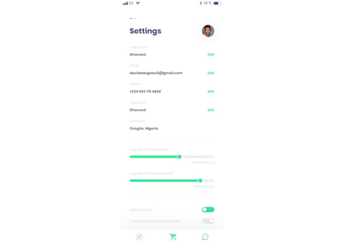 iFitFarm – screenshot 3