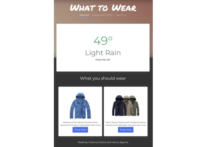 What to Wear – screenshot 1