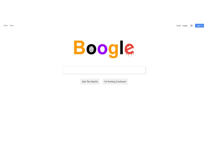 Boogle - A spooky remake of Google. – screenshot 1