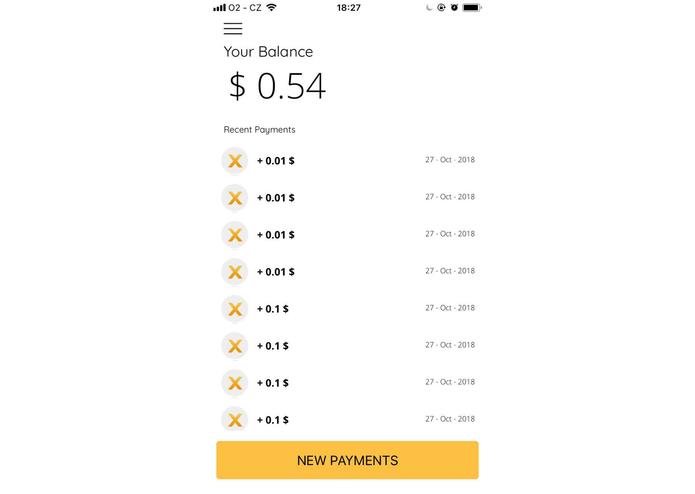 xPay – screenshot 1