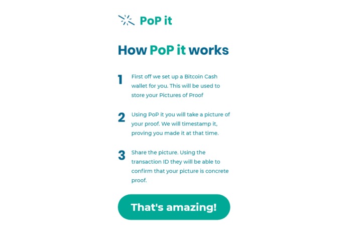 PoP it - Proof of Picture – screenshot 2