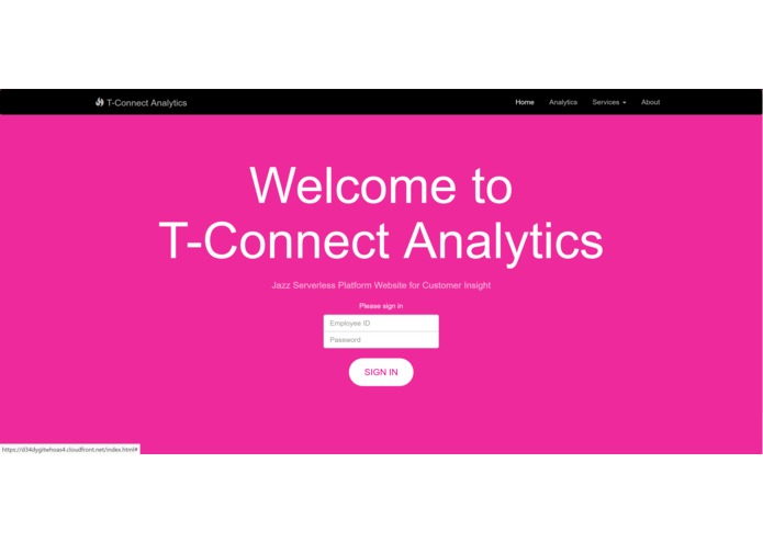 T-Connect and Analytics – screenshot 2