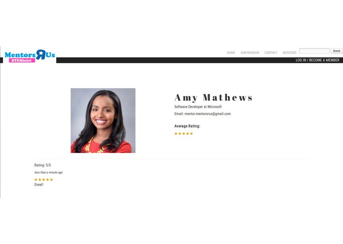 The STEMinist Mentor App – screenshot 1