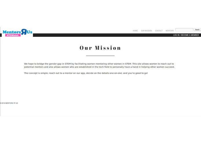 The STEMinist Mentor App – screenshot 5
