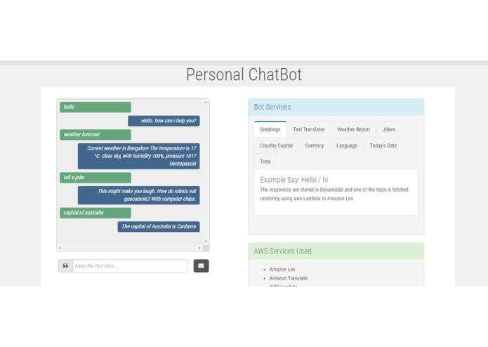 AI Personal Assistant Chat Bot – screenshot 2