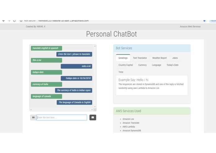 AI Personal Assistant Chat Bot – screenshot 3